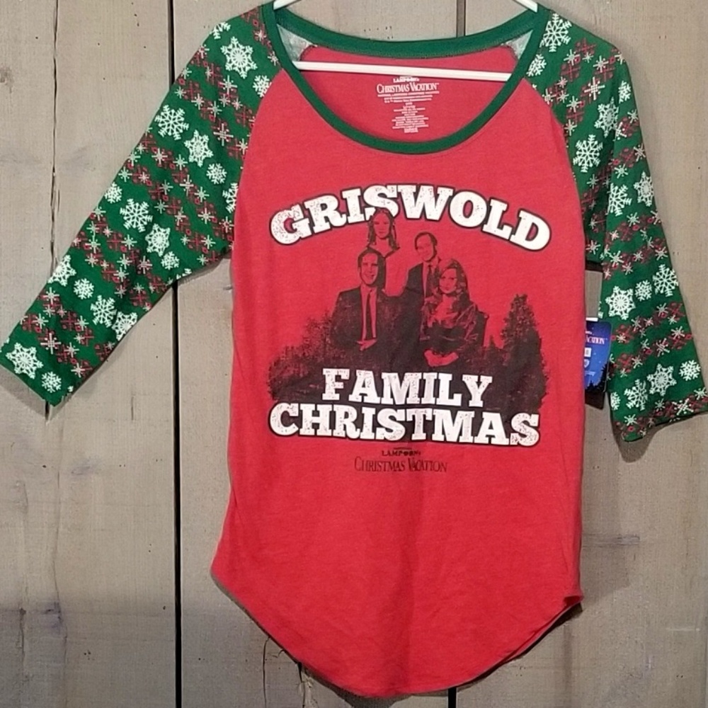 National Lampoon's Christmas Vacation Baseball Tee